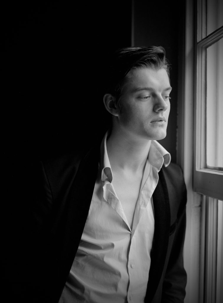 Sam Riley BLAG magazine shoot by Sarah J. Edwards